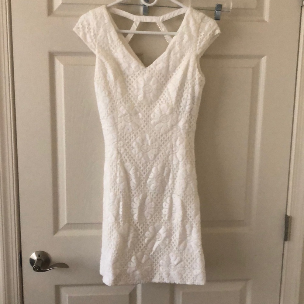 Lilly Pulitzer Resort White Lace Dress